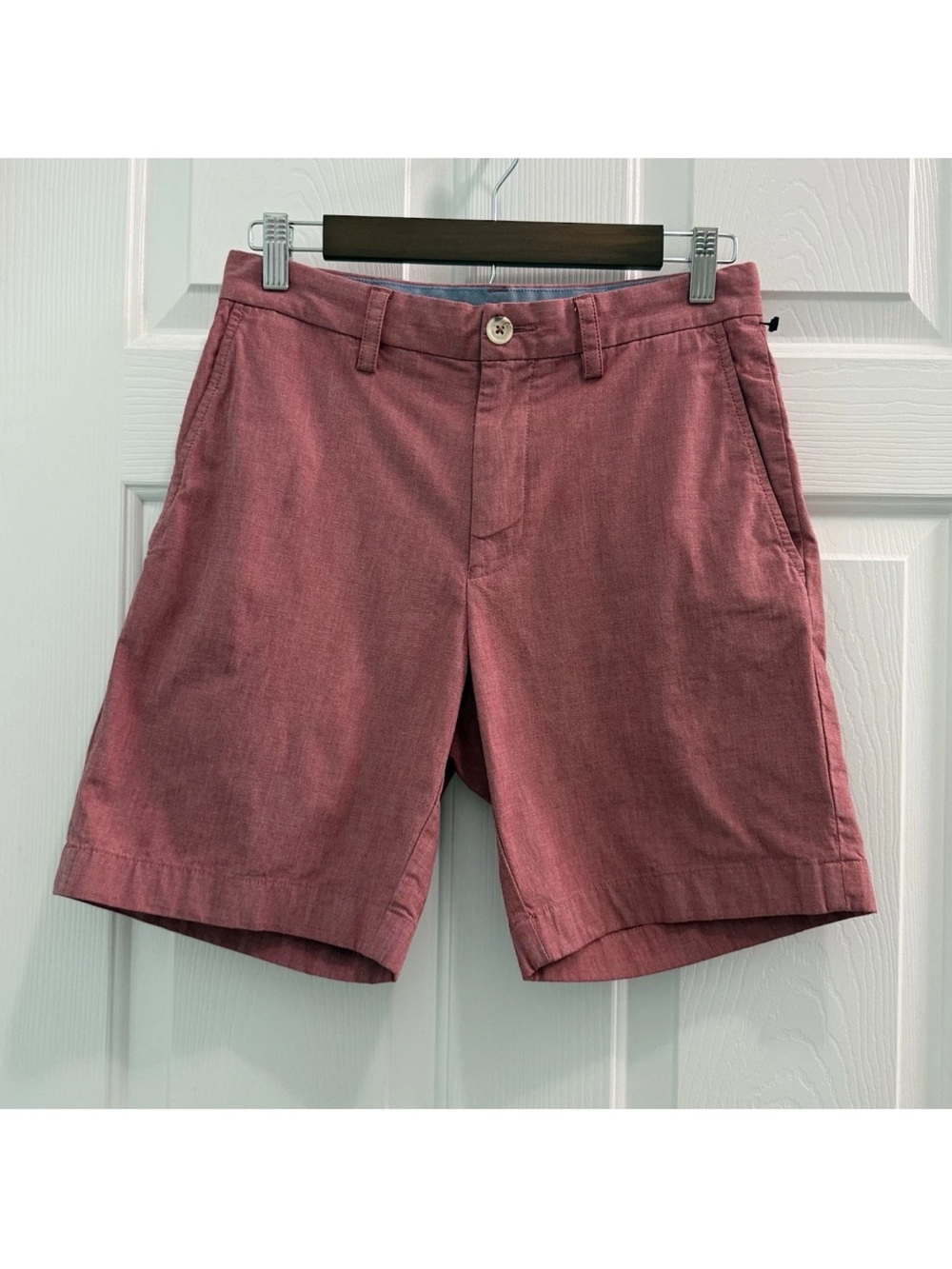 Southern Tide Men's Size 28 Red Flat Front Chino Shorts